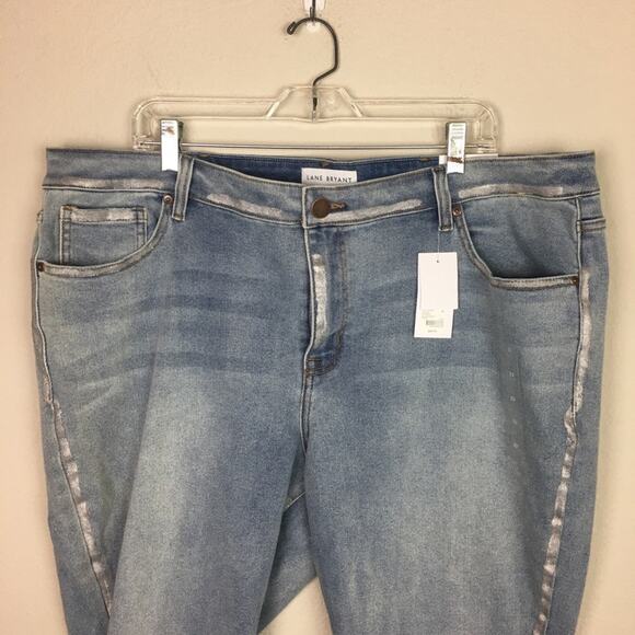 Lane Bryant Blue Signature Fit Skinny NWT Jeans 22 - Picture 2 of 8